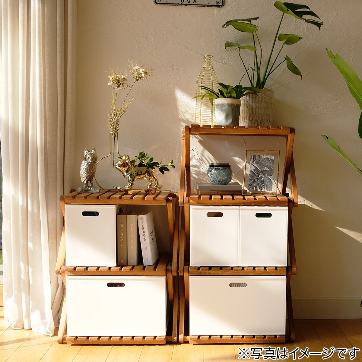 木製折りたたみラック 2段 W Nns 通販 ニトリネット 公式 家具 インテリア通販 木製折りたたみラック 2段 W Nns 通販 ニトリネット 公式 家具 インテリア通販