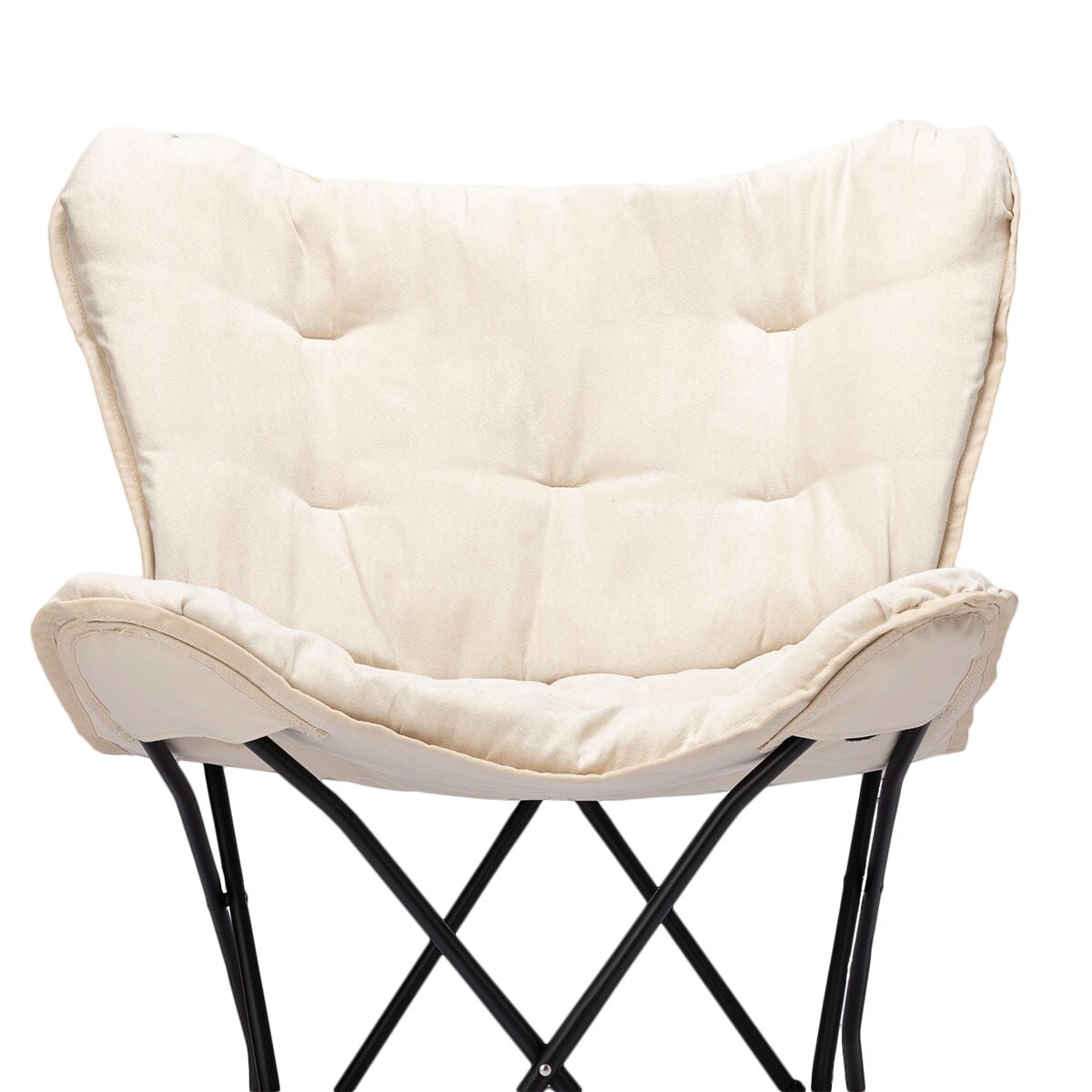 洗える＆はっ水 バタフライチェア(ベージュ S01SS) | ニトリネット