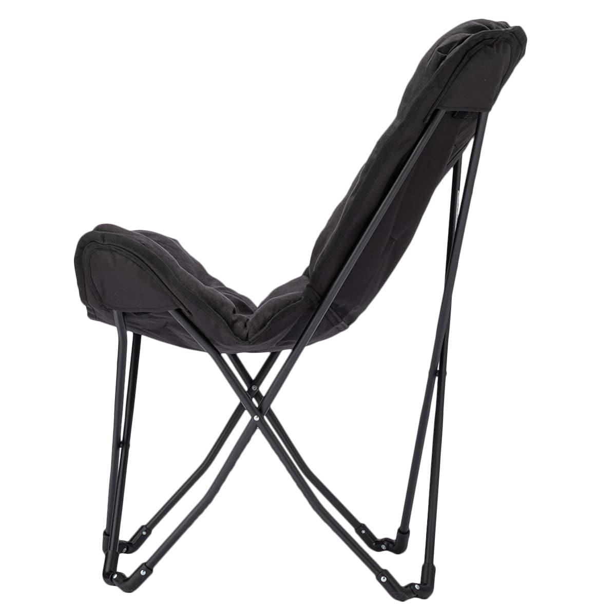 洗える＆はっ水 バタフライチェア(ブラック S01SS) | ニトリ