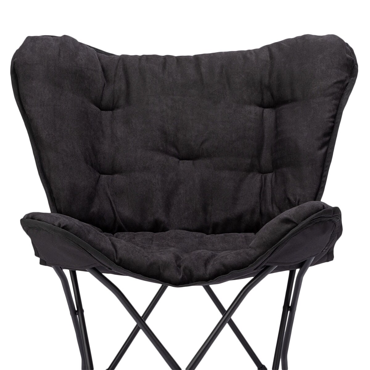 洗える＆はっ水 バタフライチェア(ブラック S01SS) | ニトリネット