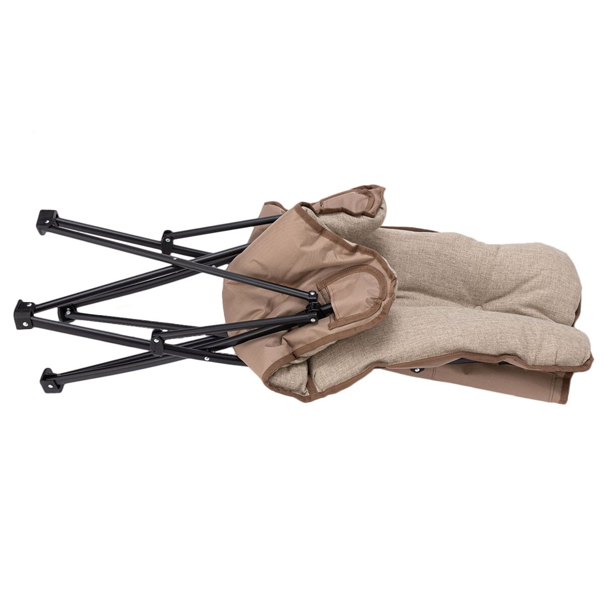 洗える＆はっ水 バタフライチェア ハイバック(ライトベージュ S01SS