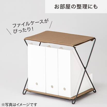 カバーが洗える＆はっ水 折りたたみラック(3段 S01DK)通販 | ニトリネット【公式】 家具・インテリア通販