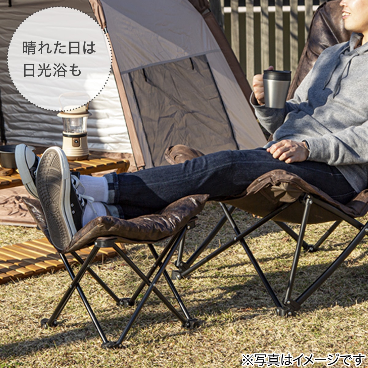 洗える＆はっ水 折りたたみスツール＆オットマン(S01SS)【期間限定お ...