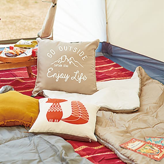 CSモンテ 洗えるクッションシュラフ(カーキ) 3枚目画像