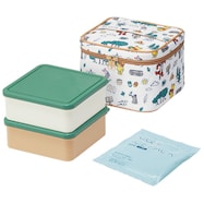 プー 保冷バッグ付ランチ2Pセット