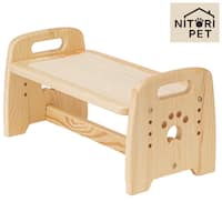 ペット食器スタンド(高さ調整可)
