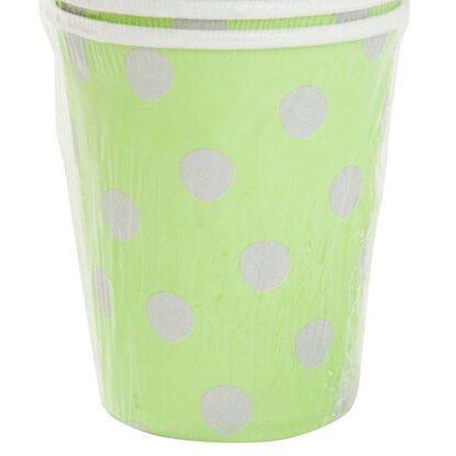 紙コップ ドット グリーン 8個入 通販 ニトリネット 公式 家具 インテリア通販