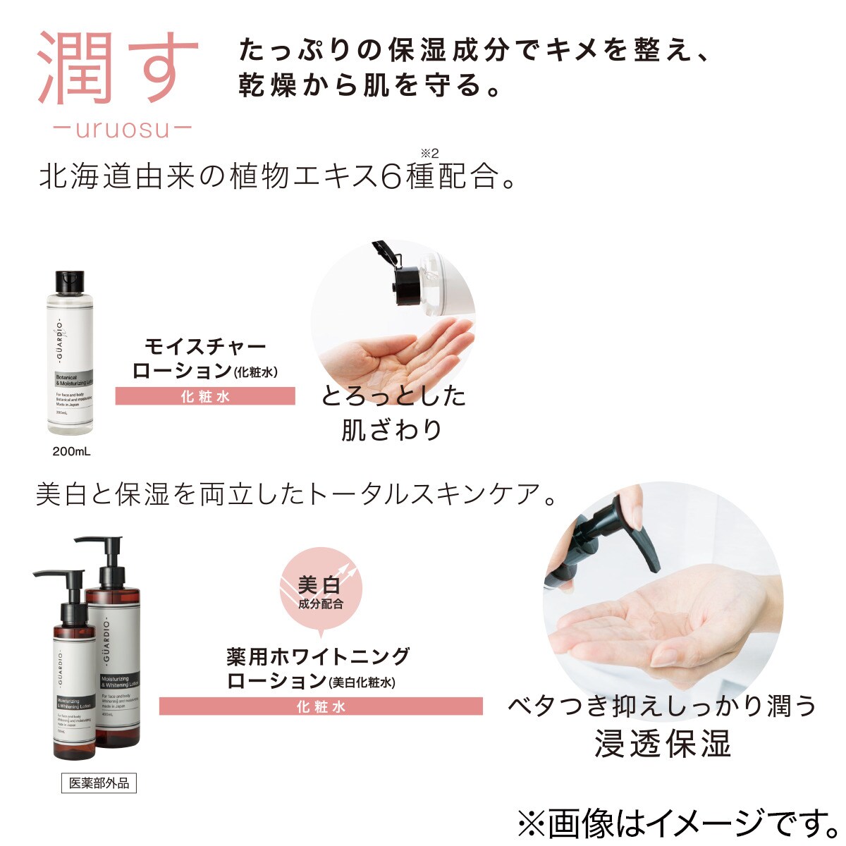 GUARDIO 薬用ホワイトニングローション130mL＜美白*化粧水＞（医薬部外品）通販 | ニトリネット【公式】 家具・インテリア通販