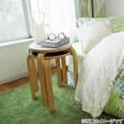 北欧風 木製スツール(セロ ホワイト) 2点 11枚目画像