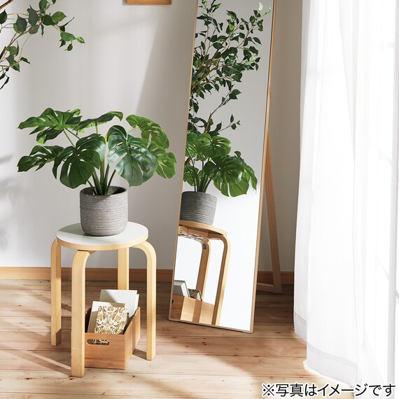 北欧風 木製スツール(セロ ホワイト) 2点 13枚目画像