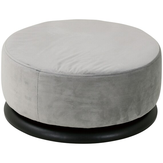 ポケットコイル入り回転クッション(グレー) 1枚目画像