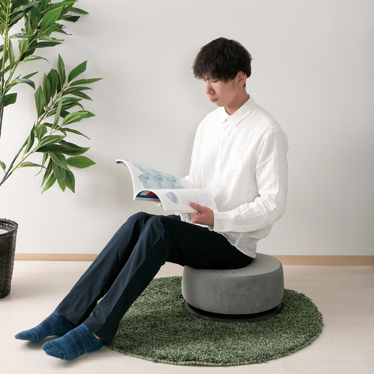 ニトリ　クッションテーブル ニトリ [幅42cm] クッションテーブル(ピッコロ) 【玄関先迄納品】 【1