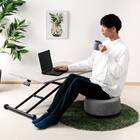 ポケットコイル入り回転クッション(グレー) 6枚目画像