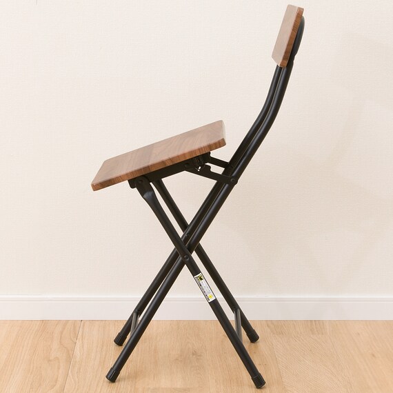 折り畳みチェア(XB1 7530 ミドルブラウン) 5枚目画像