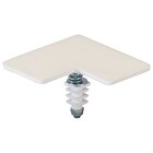 【Nポルダ・Nポルダディープ2用】追加拡張パーツ L型ストッパー(ホワイト) 1枚目画像