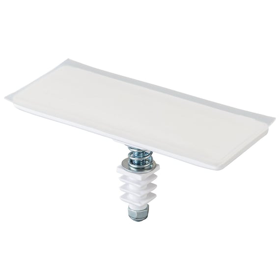 【Nポルダ・Nポルダディープ2用】追加拡張パーツ T型ストッパー(ホワイト) 1枚目画像