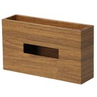 トレー付きソフトパックティッシュケース(ブレッタ ダークブラウン) 4枚目画像