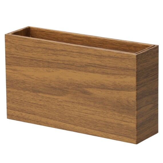 トレー付きソフトパックティッシュケース(ブレッタ ダークブラウン) 5枚目画像