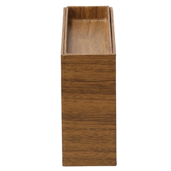 トレー付きソフトパックティッシュケース(ブレッタ ダークブラウン) 6枚目画像