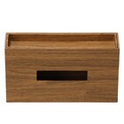 トレー付きソフトパックティッシュケース(ブレッタ ダークブラウン) 7枚目画像