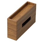 トレー付きソフトパックティッシュケース(ブレッタ ダークブラウン) 8枚目画像