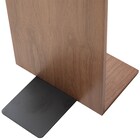 ブックエンド(2個組 ナチュラルウッド ミドルブラウン) 7枚目画像