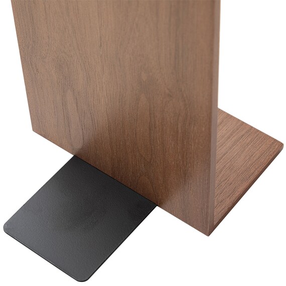 ブックエンド(2個組 ナチュラルウッド ミドルブラウン) 7枚目画像