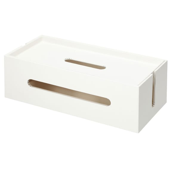 ケーブルボックス ブレッタ(ホワイト) 2枚目画像