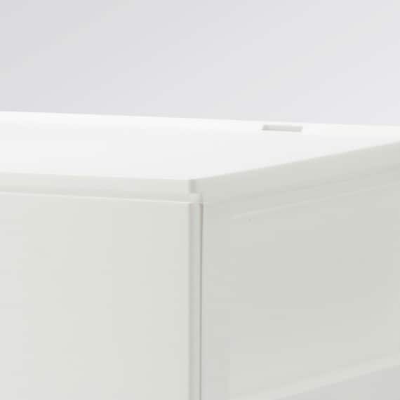 引出し NインボックスL レギュラー 3段/引出し4個 ホワイト 18枚目画像