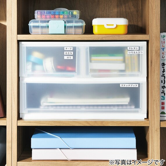 引出し Nインボックス レギュラー 2段/引出し3個 クリア 19枚目画像