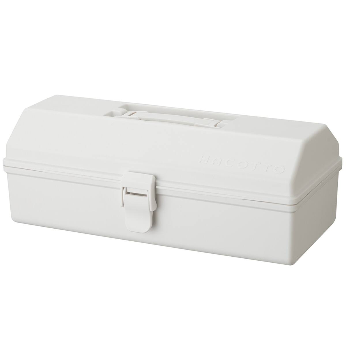 新感覚のプラスチック製道具箱ハコットL(WH) | ニトリネット【公式