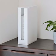 重ねられるスリム蓋つきルーター収納ケース