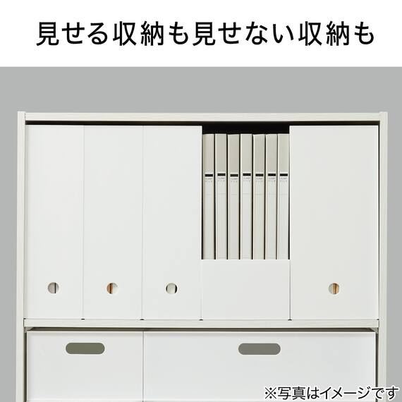 A4ファイルスタンド Nオール ワイド(ホワイト) 5枚目画像