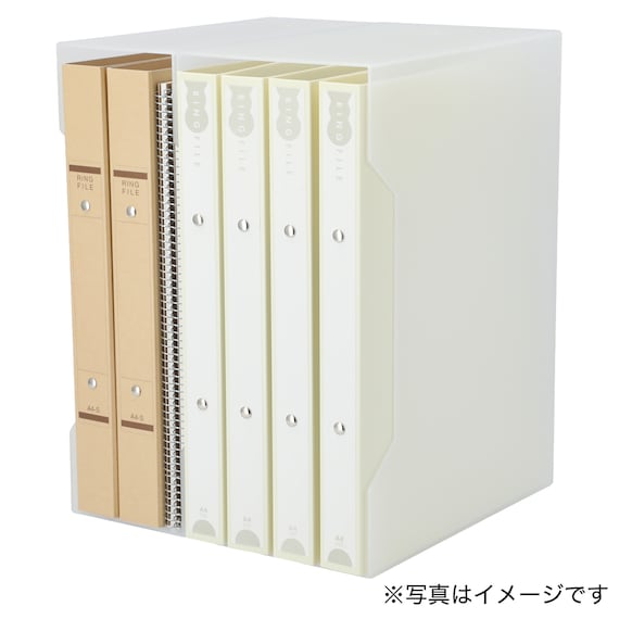 A4ファイルケース Nオール ワイド(クリア) 4枚目画像