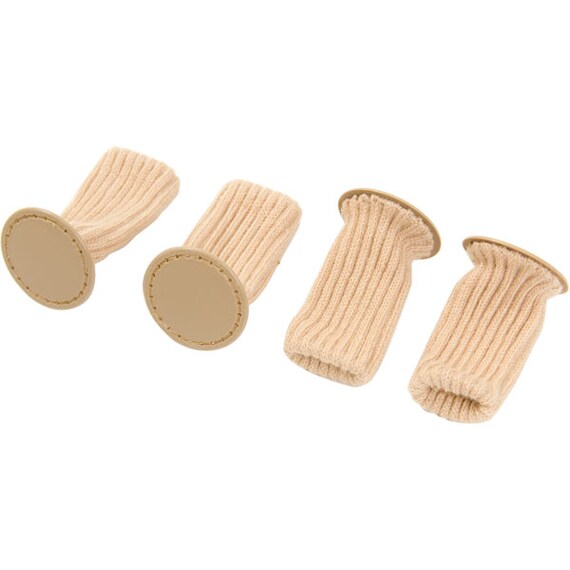 椅子脚カバー スライド 4個入(LBR) 2枚目画像