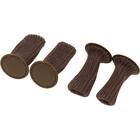 椅子脚カバー スライド 4個入(DBR) 2枚目画像