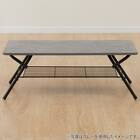 折りたたみテーブル(シェルフィ2 9045 ミドルブラウン) 10枚目画像