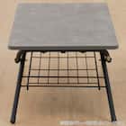 折りたたみテーブル(シェルフィ2 9045 ミドルブラウン) 11枚目画像