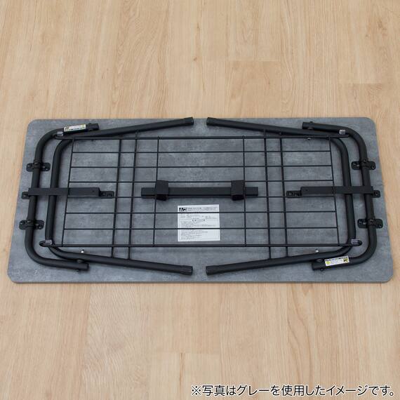 折りたたみテーブル(シェルフィ2 9045 ミドルブラウン) 12枚目画像