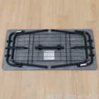 折りたたみテーブル(シェルフィ2 9045 ミドルブラウン) 12枚目画像