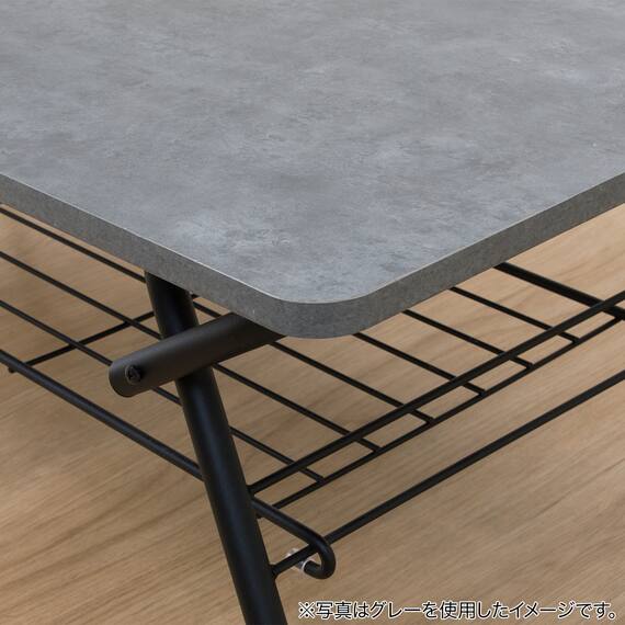 折りたたみテーブル(シェルフィ2 9045 ミドルブラウン) 14枚目画像