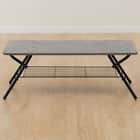 石目調折りたたみテーブル(SF1 9045 グレー) 8枚目画像