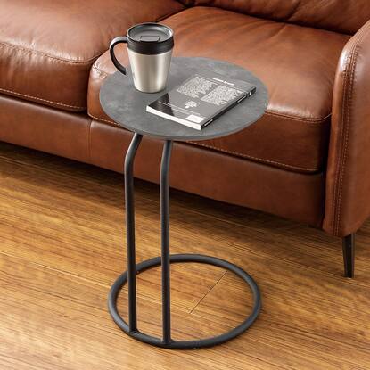 石目調サイドテーブル(RA1 3350 グレー)通販 | ニトリネット  