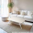 折りたたみテーブル(シェルフィ2 9045 ホワイトウォッシュ) 7枚目画像