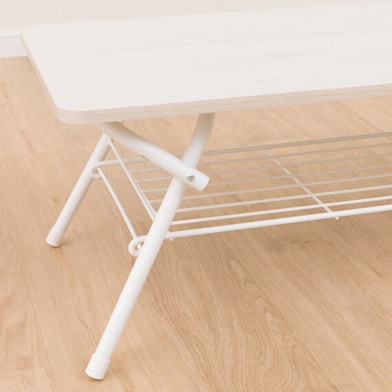 折りたたみテーブル(シェルフィ2 9045 ホワイトウォッシュ) 13枚目画像