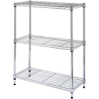 スチールラック(STANDARD 幅65cm 2段 クローム)