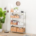 スチールラック(STANDARD 幅85cm 3段 クローム) 6枚目画像