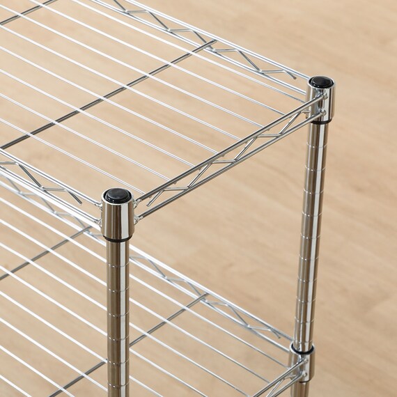 スチールラック(STANDARD 幅85cm 3段 クローム) 14枚目画像