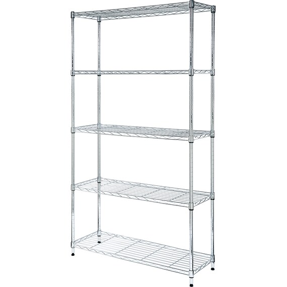 スチールラック(STANDARD 幅85cm 4段 クローム) 1枚目画像