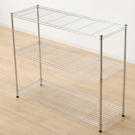 スチールラック(CUSTOM 幅115cm 2段 クローム) 16枚目画像